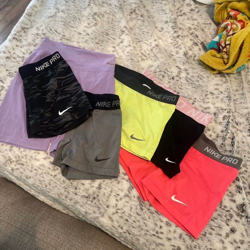 Nike Pro Women's Colorful Shorts Collection